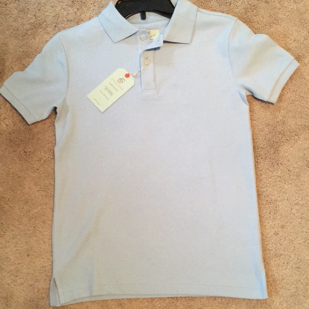 Class/Club Light Blue Polo Shirt Size 10/12
